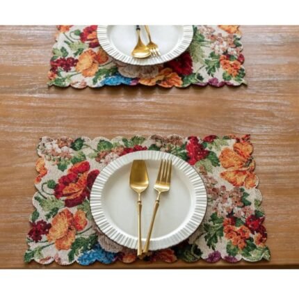 Vintage Romantic Floral Placemats homestuffbd123