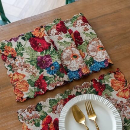 Vintage Romantic Floral Placemats homestuffbd124