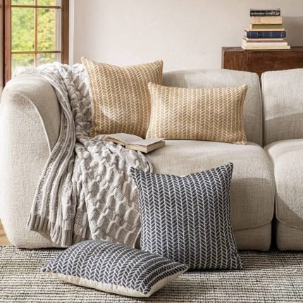 homestuff Herringbone Harmony Cushion Covers 7