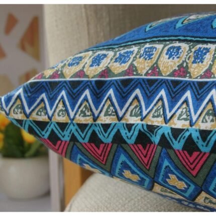 Blue Symphony Cushion Cover Homestuffbd 1