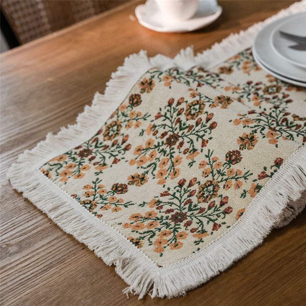 Plein Air Botanica Fringe Table Runner Homestuff 7 Plein Air Botanica Fringe Table Runner Homestuff 7