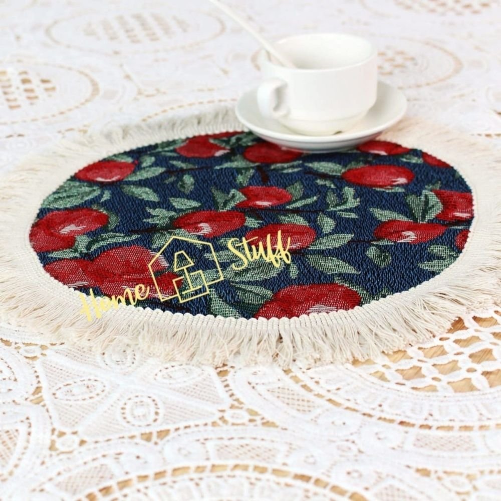 The Orchard Gate Fringe Placemats Homestuff 2 The Orchard Gate Fringe Placemats Homestuff 2