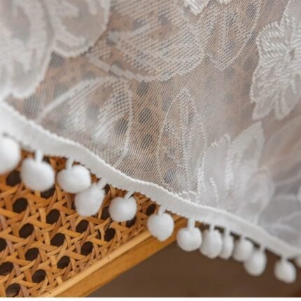 Homestuffbd Luminious Rosselle White Nightstand Runner 1