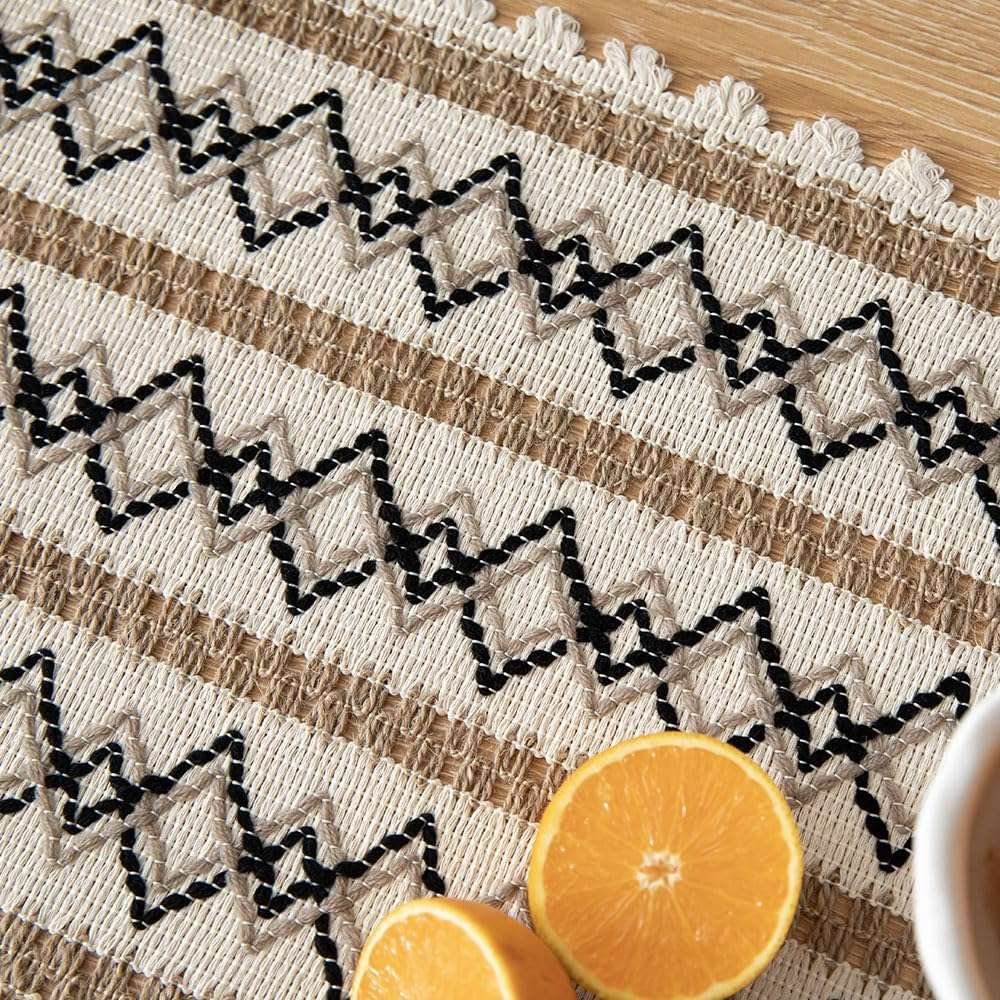 Terra Boho Thread Diamond Table Runner Homestuff 1 Terra Boho Thread Diamond Table Runner Homestuff 1
