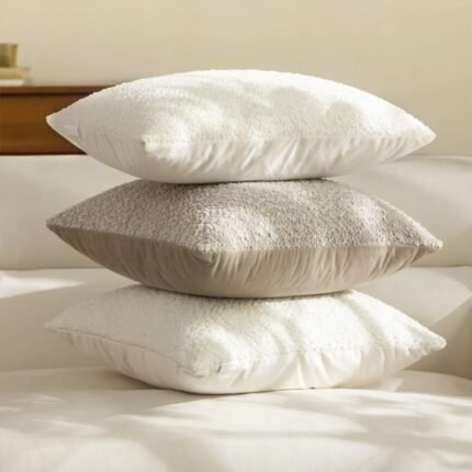 Homestuffbd Cozy Cloud Bouclé Cushion Covers 1
