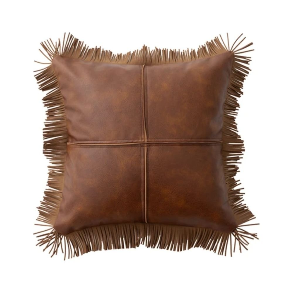 Homestuffbd Desert Boho Leather Rustic Cushion Cover 3 Homestuffbd Desert Boho Leather Rustic Cushion Cover 3