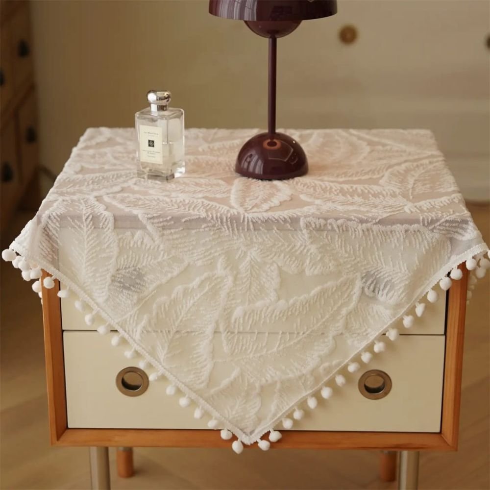 Homestuffbd Fen Fronds Chenille Style Nighstand Cover 2 Homestuffbd Fen Fronds Chenille Style Nighstand Cover 2