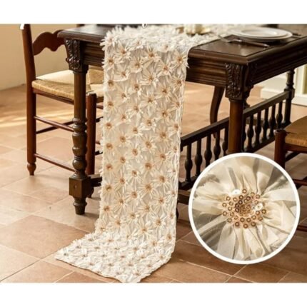 Daisy Dream Dinning Table Runner Homestuffbd 3