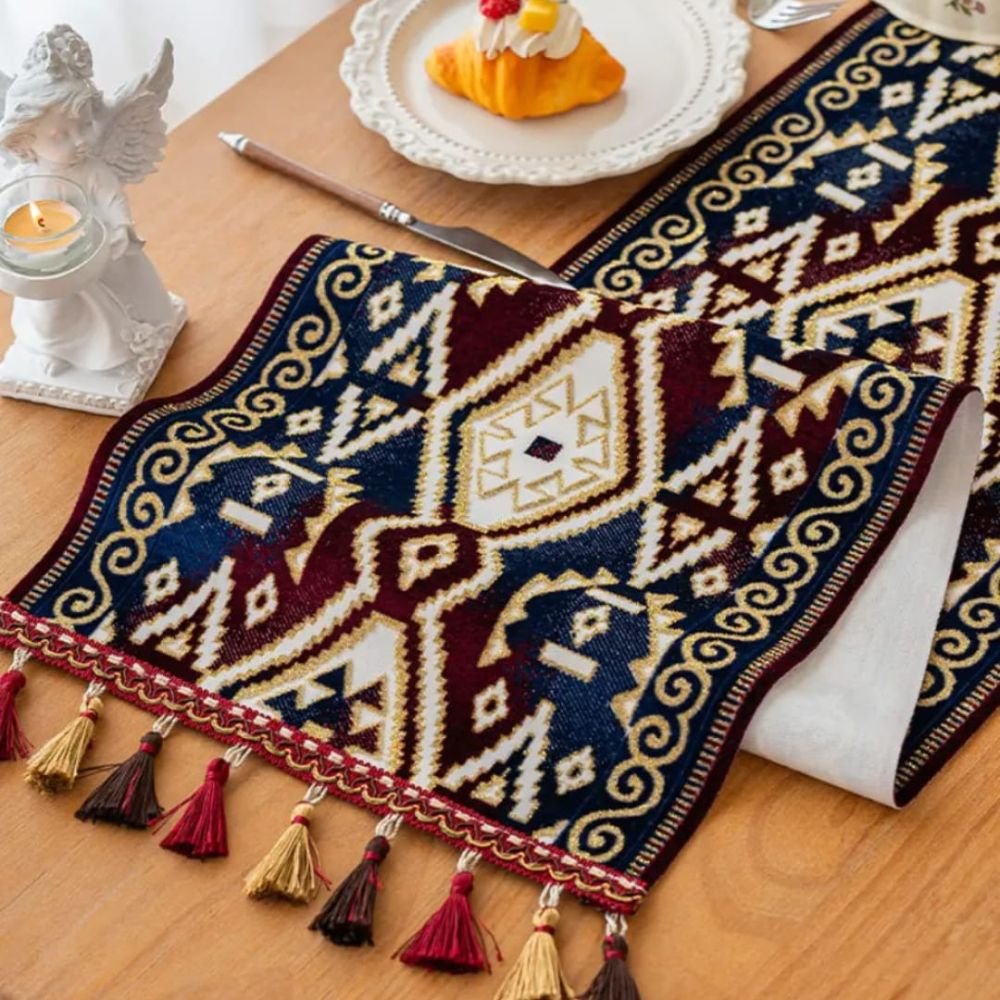 Anatolian Kilim Inspired Table Runner Homestuffbd 2 Anatolian Kilim Inspired Table Runner Homestuffbd 2