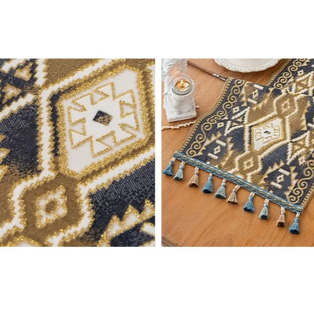 Anatolian Kilim Inspired Table Runner Homestuffbd 4 Anatolian Kilim Inspired Table Runner Homestuffbd 4