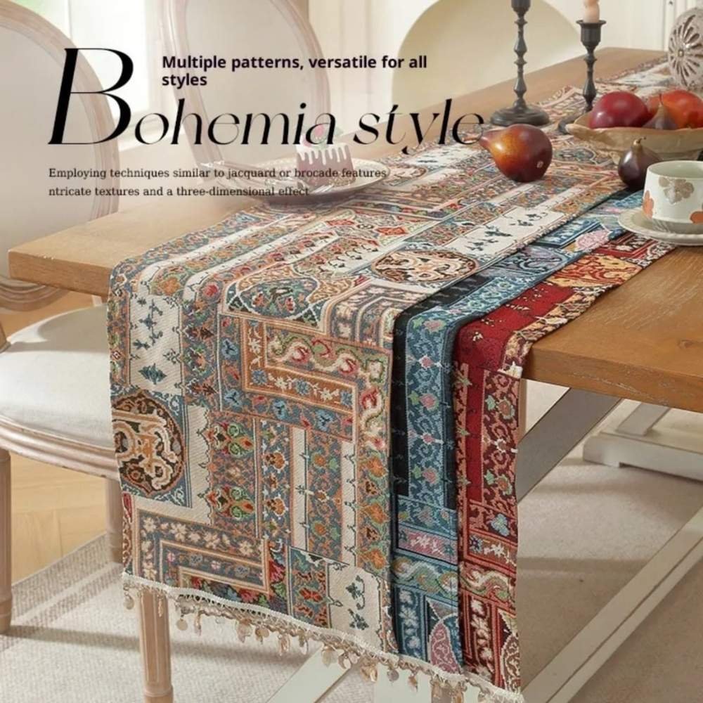 Artificial Sea shell Coastal Boho Table Runner Homestuffbd 1 Artificial Sea shell Coastal Boho Table Runner Homestuffbd 1