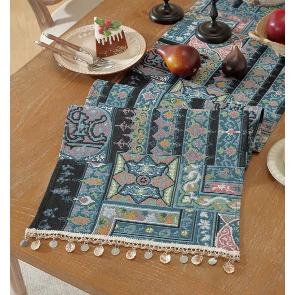 Artificial Sea shell Coastal Boho Table Runner Homestuffbd 3 Artificial Sea shell Coastal Boho Table Runner Homestuffbd 3