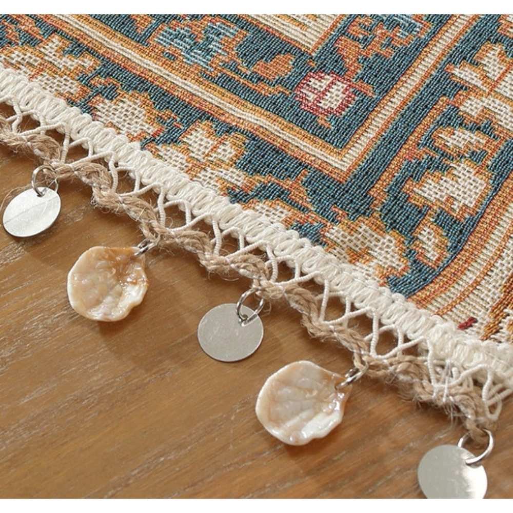 Artificial Sea shell Coastal Boho Table Runner Homestuffbd 7 Artificial Sea shell Coastal Boho Table Runner Homestuffbd 7