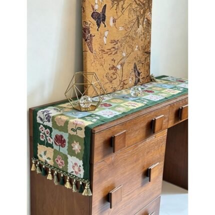 Heirloom Flora Tapestry Table Runner Homestuffbd 2