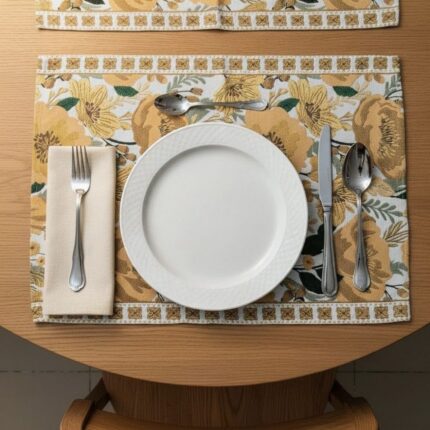 Homestuffbd Bloomhaven Floral Placemats 1