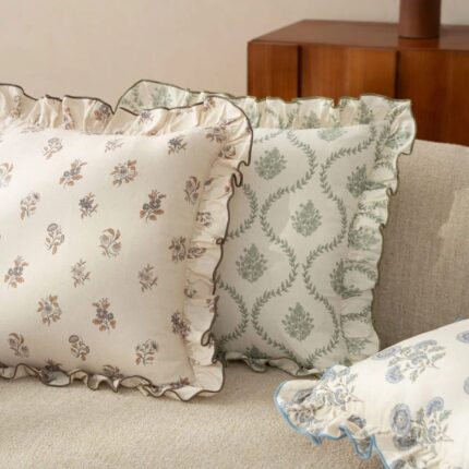 Homestuffbd European Cottage Ruffle Cushion Covers 6
