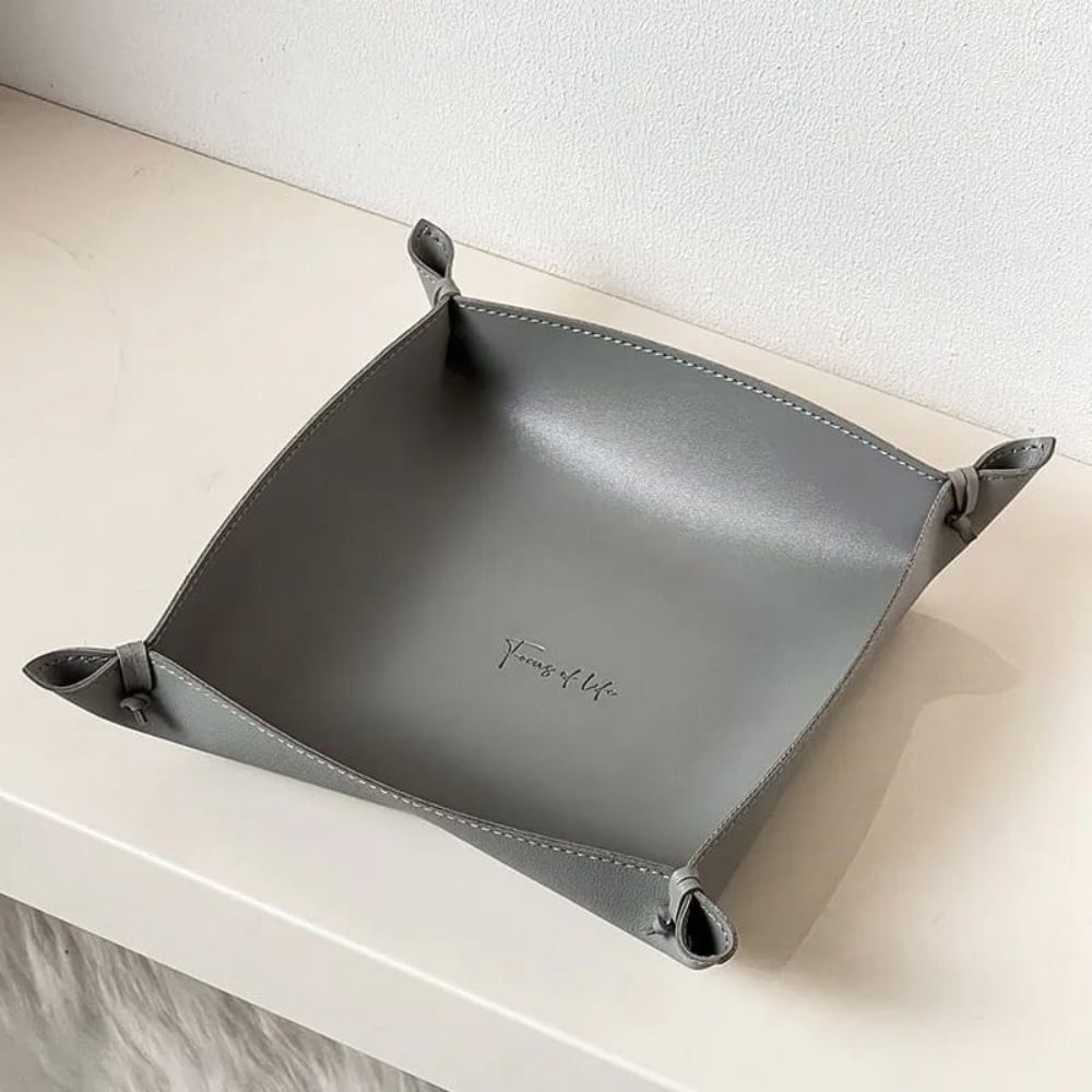 Homestuffbd Tailored Knot Contemporary Valet Tray Grey 1 Homestuffbd Tailored Knot Contemporary Valet Tray Grey 1